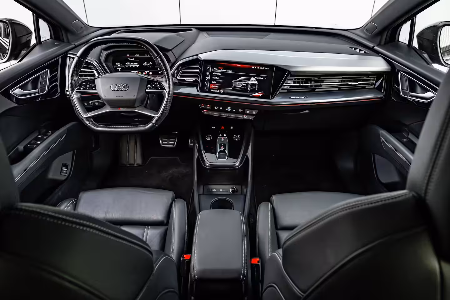 Audi Q4 Sportback e-tron 50 quattro Launch edition S Competition 77 kWh 299 PK | SONOS | Head-up | Ledere Bekleding
