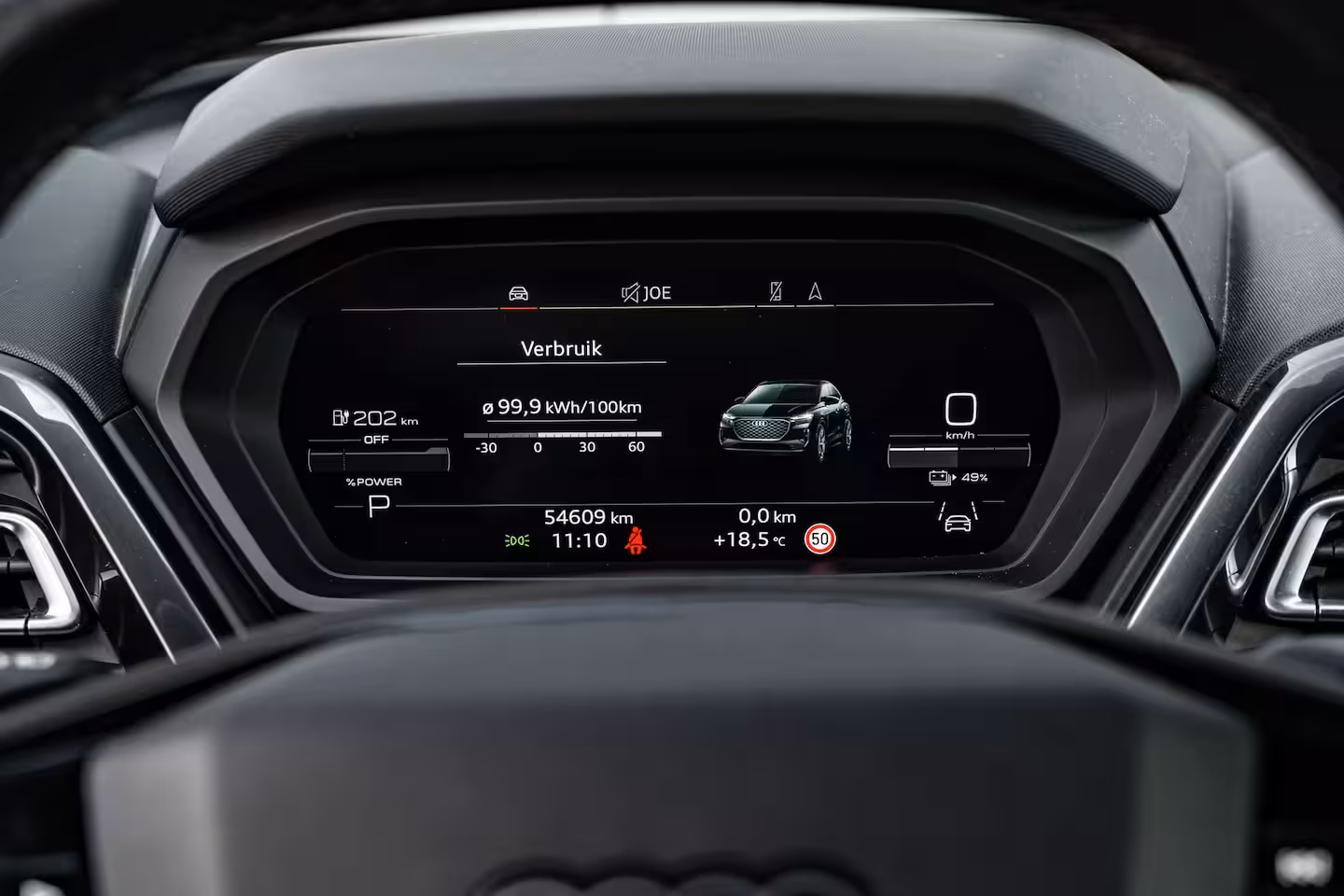 Audi Q4 Sportback e-tron 50 quattro Launch edition S Competition 77 kWh 299 PK | SONOS | Head-up | Ledere Bekleding