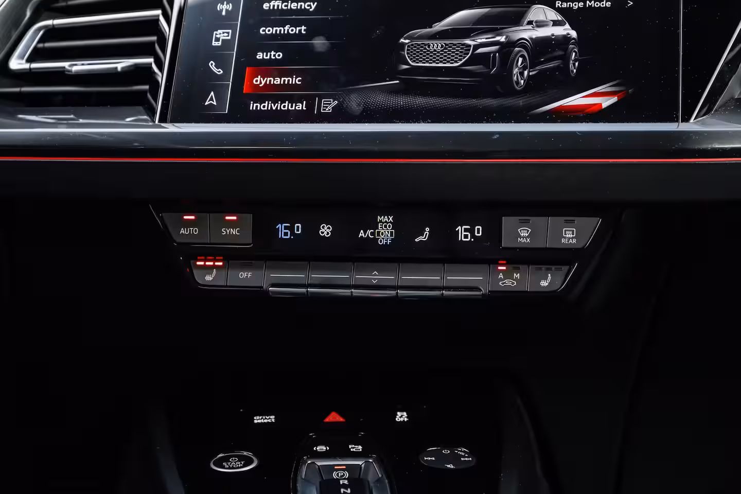 Audi Q4 Sportback e-tron 50 quattro Launch edition S Competition 77 kWh 299 PK | SONOS | Head-up | Ledere Bekleding