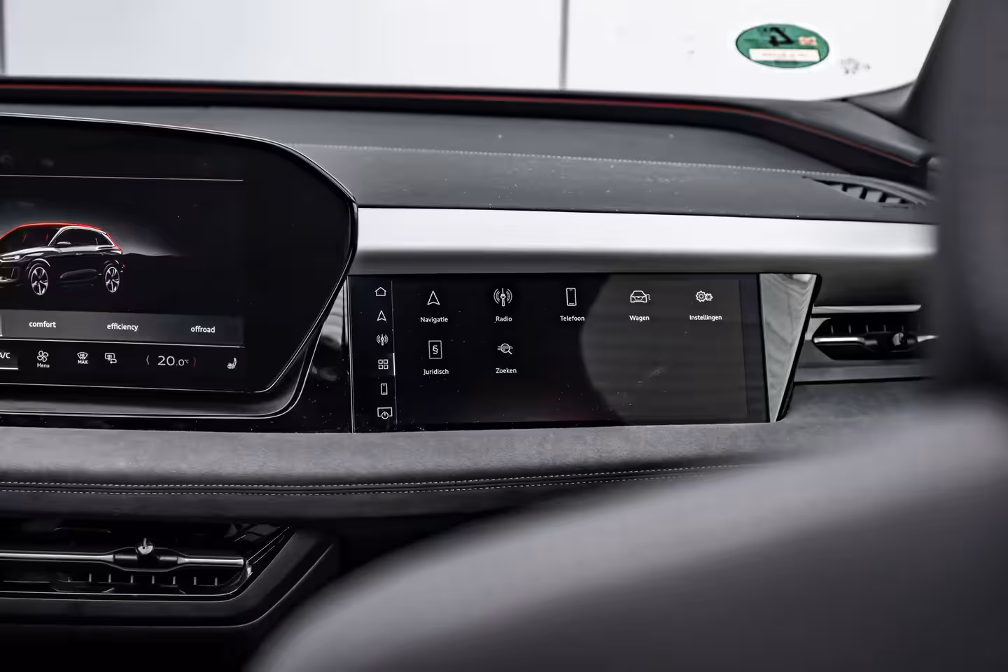 Audi Q6 e-tron S edition Performance 100 kWh 306PK | Luchtvering | Panoramadak | Head-up display | Bang &
