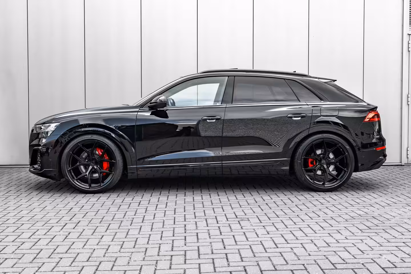 Audi Q8 60 TFSI e quattro Pro Line S Competition 490PK | Panoramadak | 23'' Vossen | Laser LED Kop