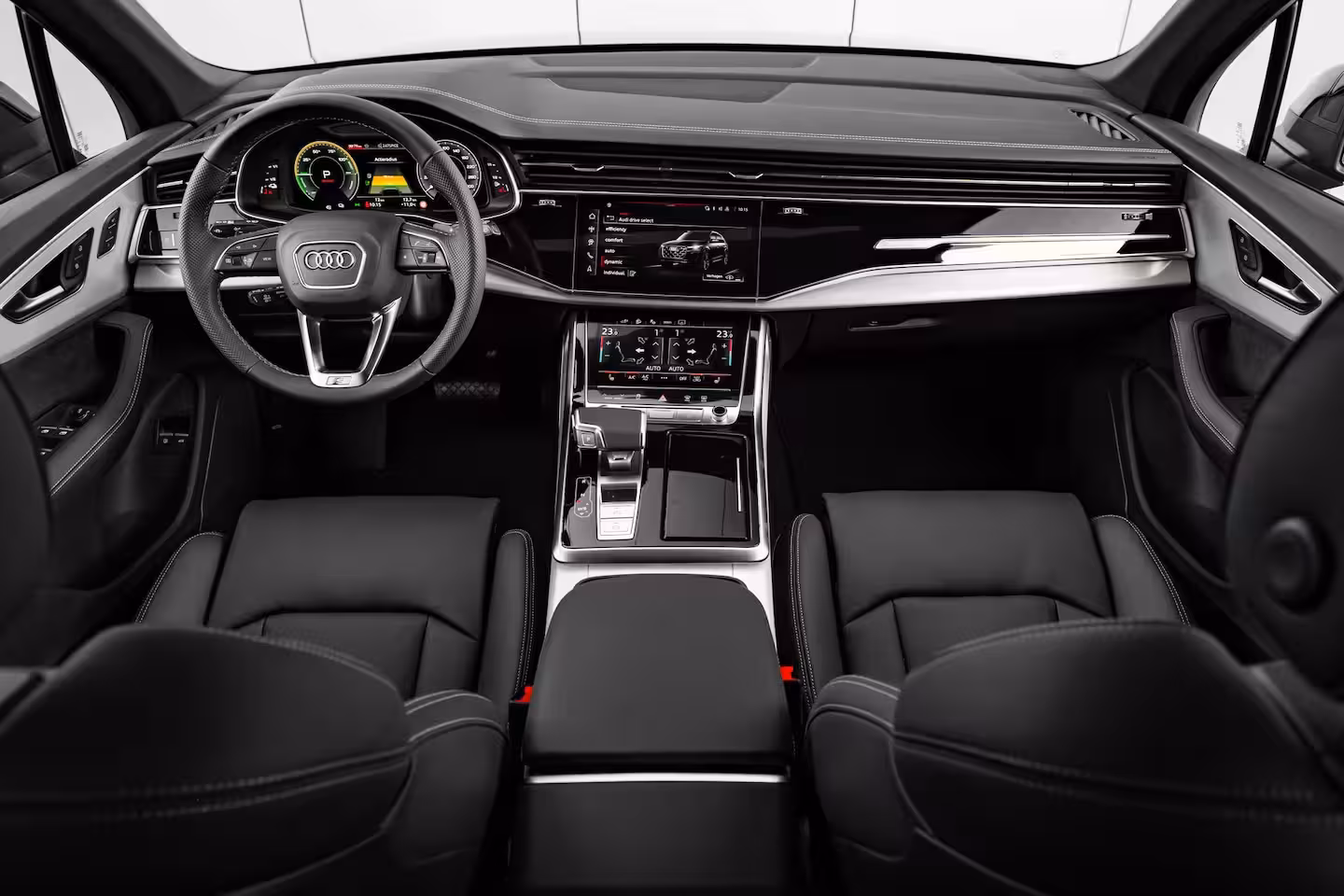 Audi Q7 Pro Line S 55 TFSI e quattro 394 pk | Achterbank plus | Achterlichten in LED-techniek | Ad