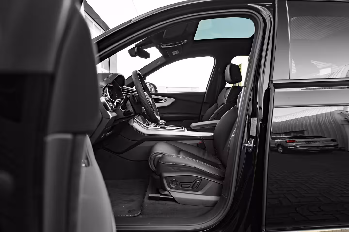 Audi Q7 Pro Line S 55 TFSI e quattro 394 pk | Achterbank plus | Achterlichten in LED-techniek | Ad