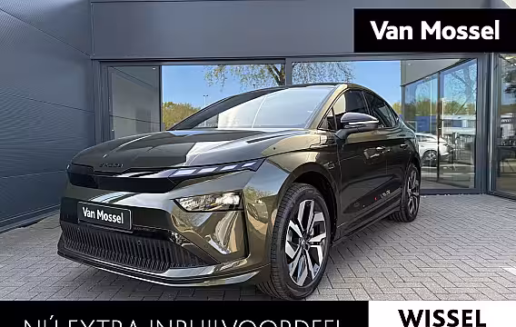 Skoda Enyaq Coupé iV 85 Sportline 286 PK | DIRECT LEVERBAAR | Automaat | Matrix LED Koplampen | Navigatie | Ach
