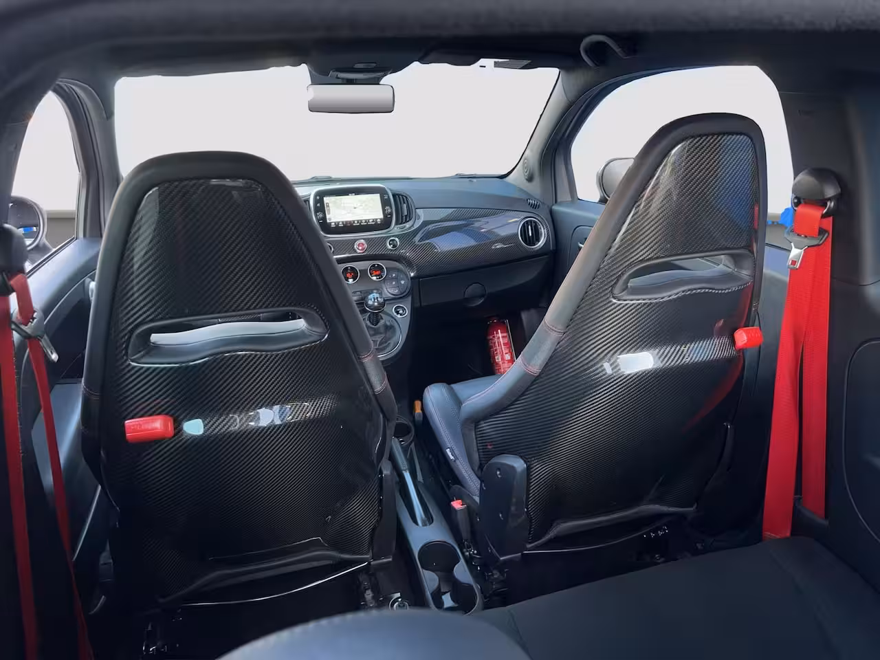 Abarth 595 1.4 T-Jet Competizione | Carbon Kuipstoelen | Akrapovic | Nieuwstaat |