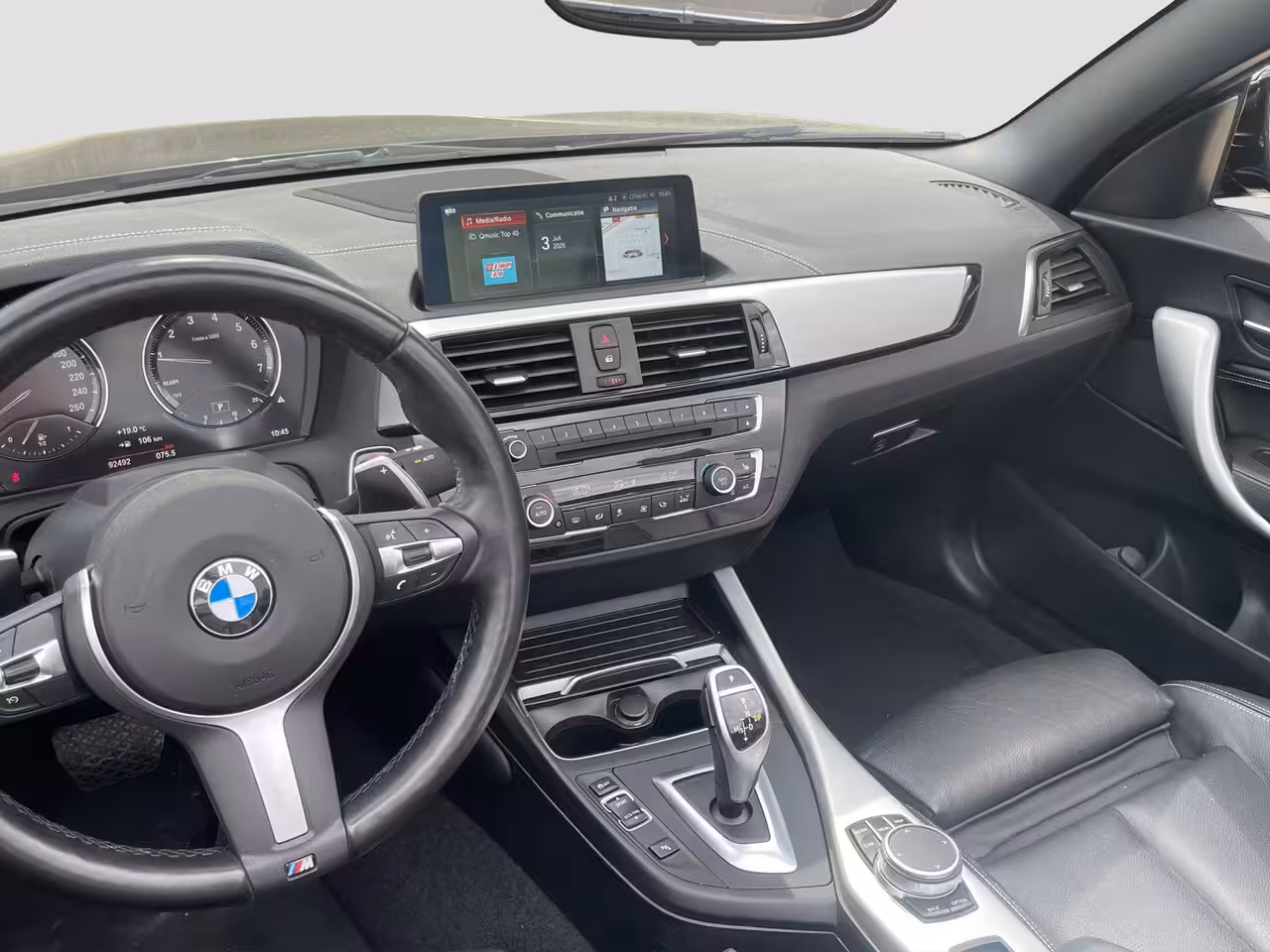 BMW 2-serie Cabrio 220i M-Sport 2.0 184pk | Stoelverwarming | Leder | Dealer OH | Cruise Control | Climate Co