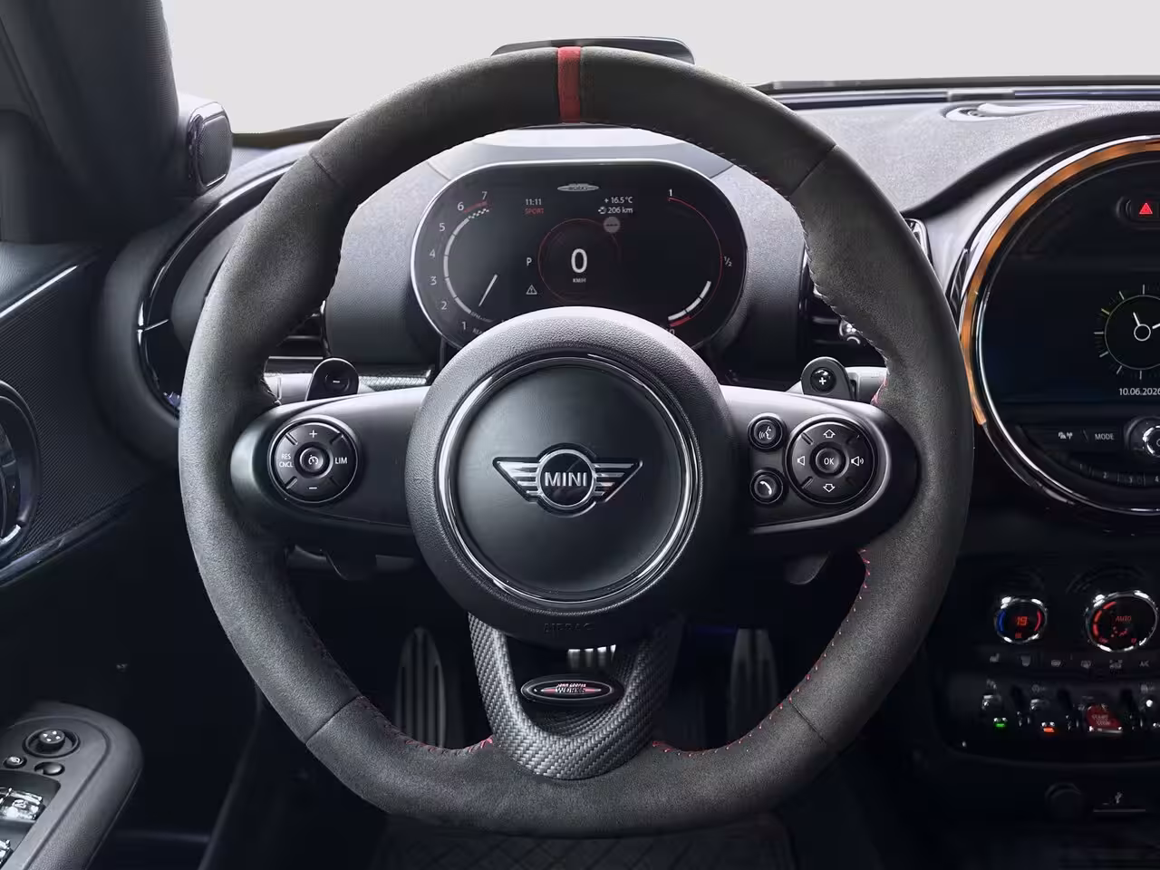 Mini Clubman 2.0 JCW ALL4 Chili 306pk | Pano | H&K Audio | Carplay | Camera | Navi