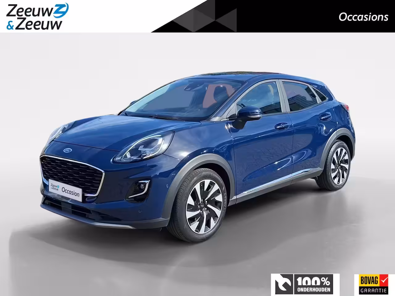 Ford Puma 1.0 EcoBoost Hybrid Titanium | Dealeronderhouden | Trekhaak afneembaar | Navigatie | Achte