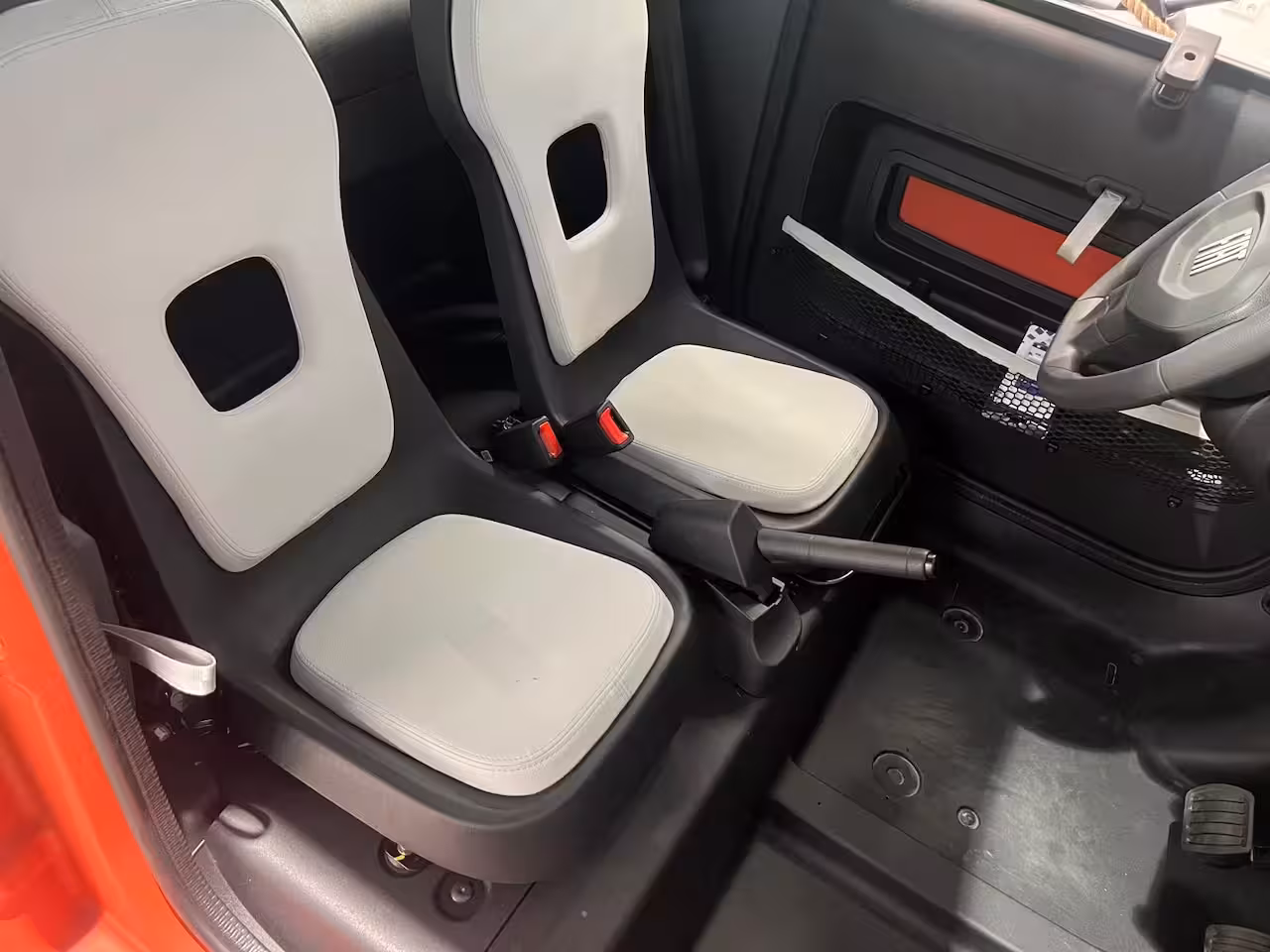 Fiat Topolino Brommobiel Corallo | LED achterlichten | LED koplampen | Panoramadak