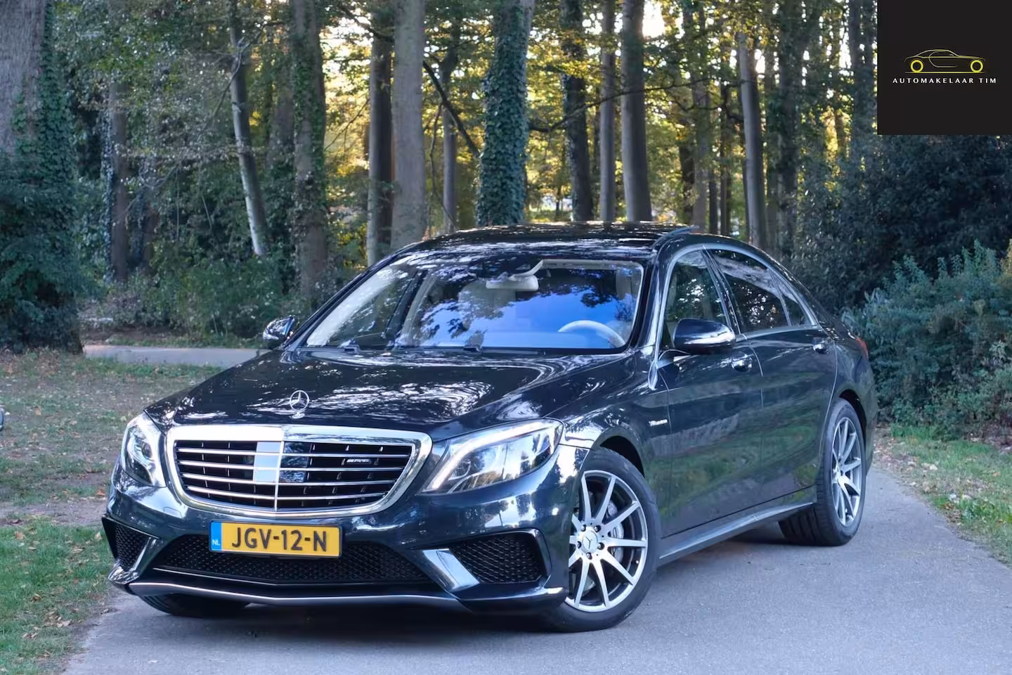 Mercedes-Benz S-klasse AMG 63 4Matic Lang Chauffeurspakket Plus | Unieke kleurencombi