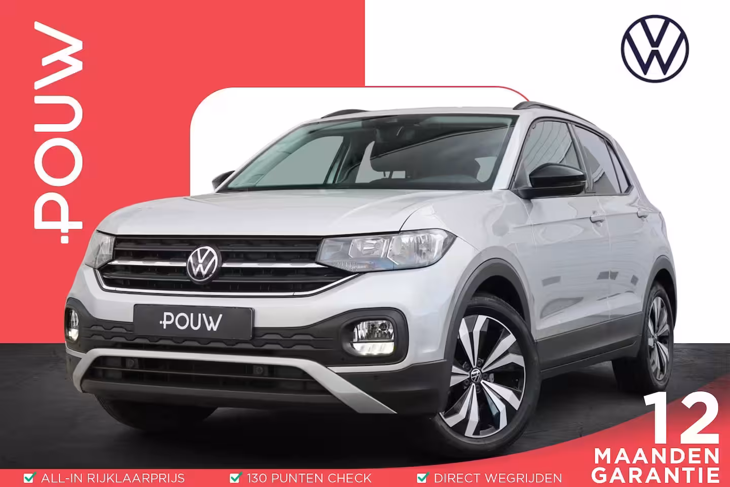 Volkswagen T-Cross 1.0 TSI 95pk Life | Navigatie | App Connect | Achteruitrijcamera | Clima
