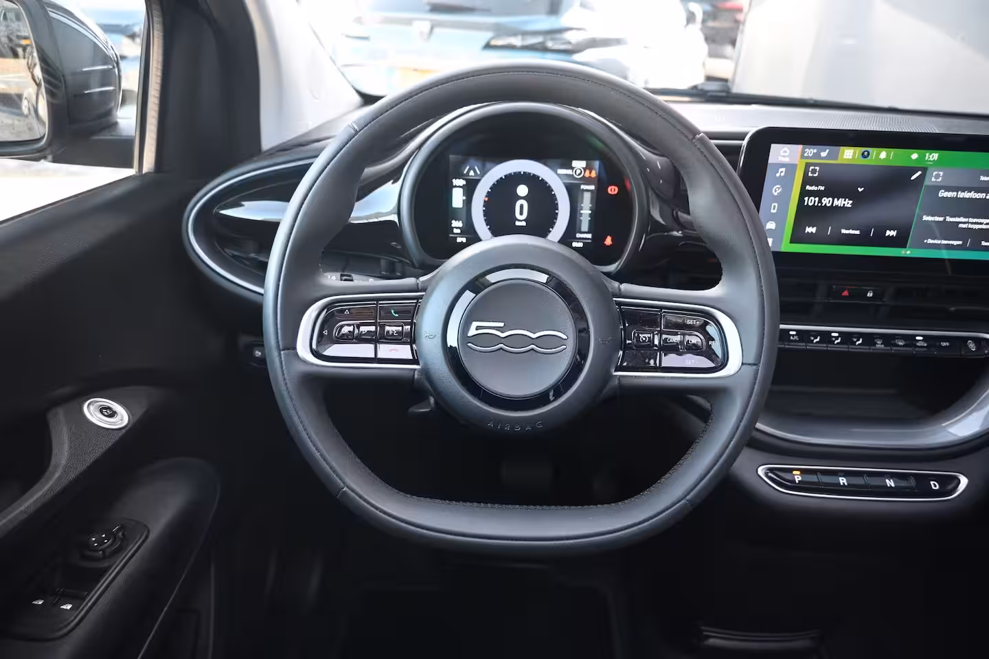 Fiat 500 C Icon 42 kWh 96, 47%SOH | Navi by App | Stoel verwarming | Cruise Control |Achteruitrijcame