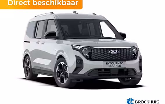 Ford Tourneo Courier BEV Titanium | 16" Reservewiel, mini | Cruisecontrol adaptief | Dagrijlicht LED