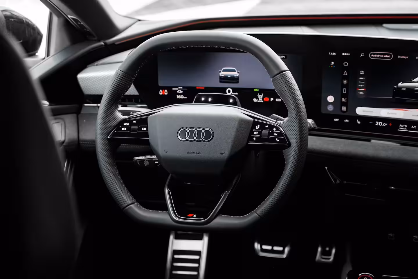 Audi A6 Avant e-tron S edition | Luchtvering | Bang&Olufsen | Trekhaak | 21 inch velgen | Leder/dinamic bekledi