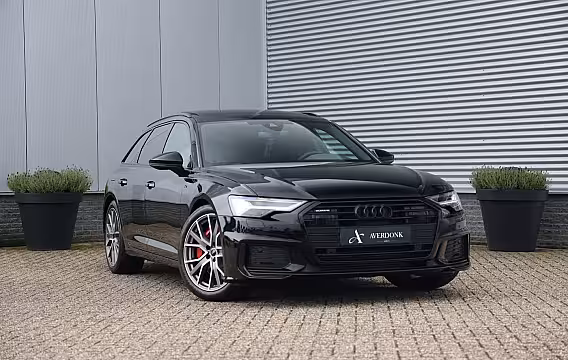 Audi A6 Avant 55 TFSI e Quattro Competition S-Line Black 367PK Pano|Trekh|HD Matrix|Memory|DLR