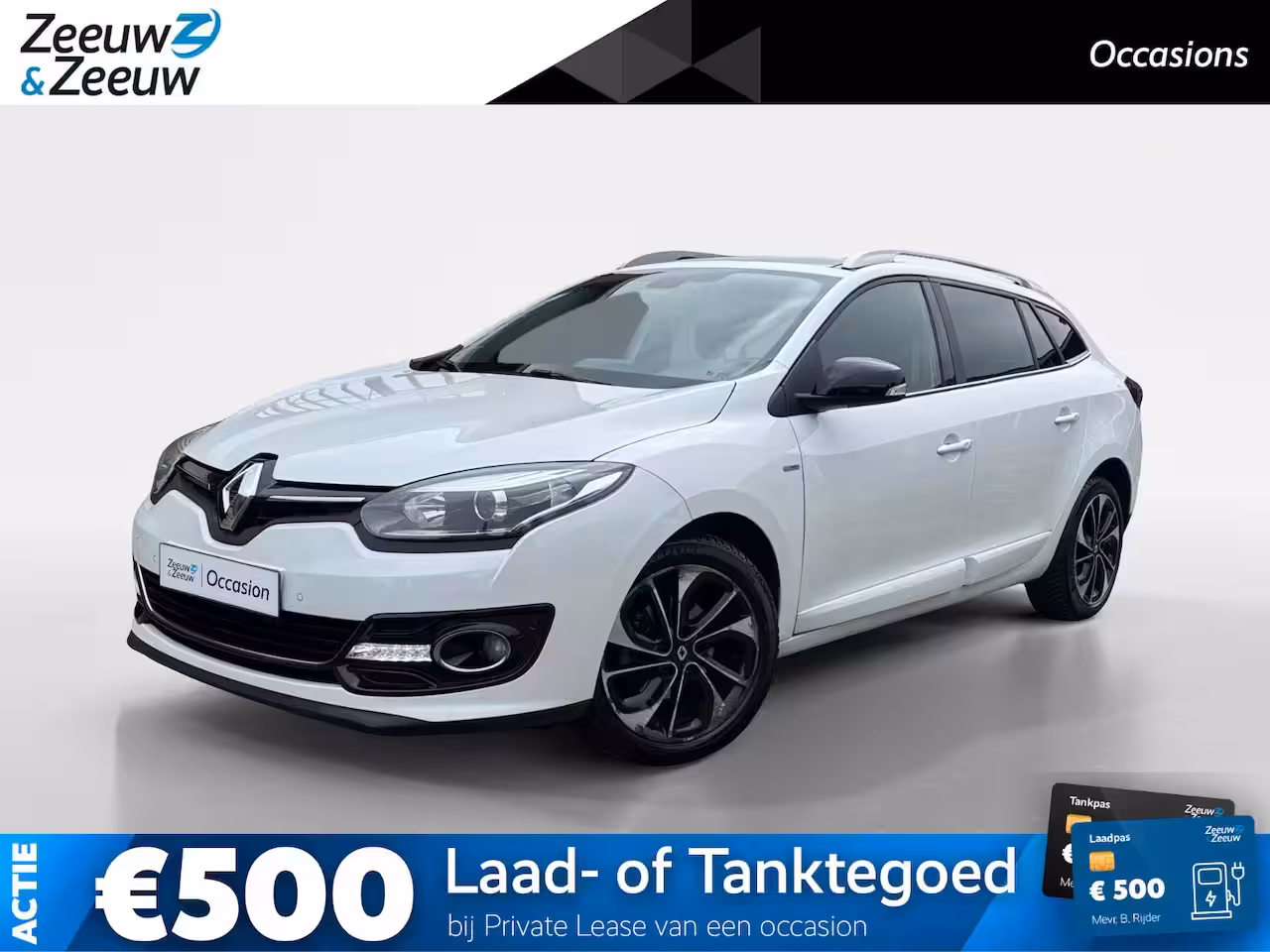 Renault Mégane Estate 1.2 TCe Bose | Automaat | Panoramadak | Trekhaak | Bose Sound | Half Leder bekleding | 12