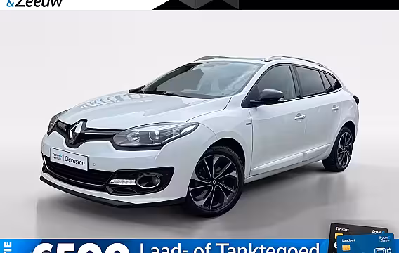 Renault Mégane Estate 1.2 TCe Bose | Automaat | Panoramadak | Trekhaak | Bose Sound | Half Leder bekleding | 12