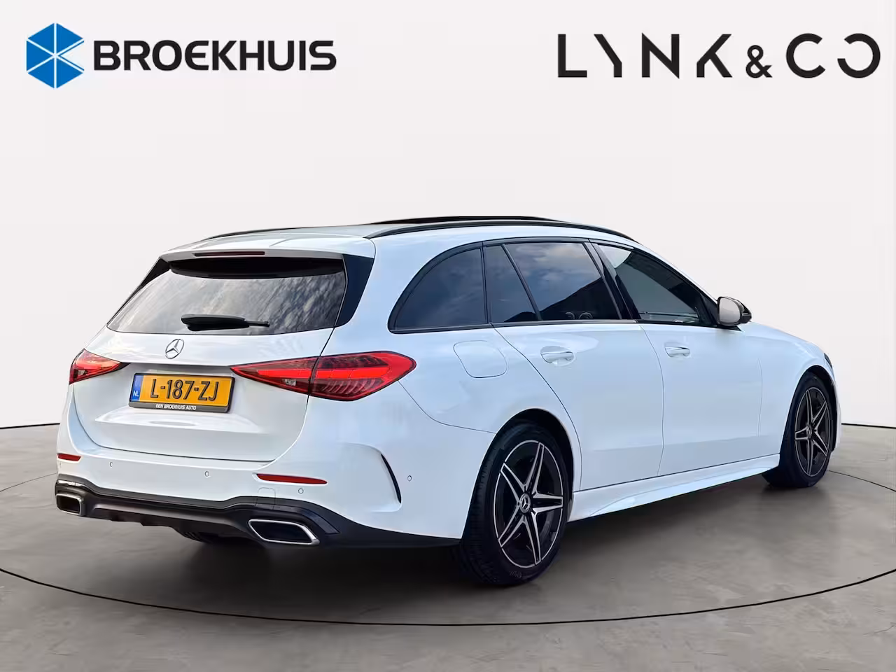 Mercedes-Benz C-klasse Estate 200 Launch Edition AMG Line | 360 Camera | Panoramadak | Adapt. Cruise | Apple Carplay/And