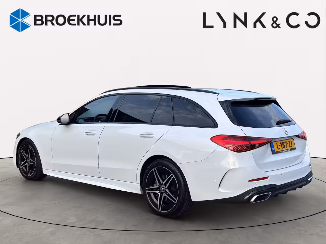 Mercedes-Benz C-klasse Estate 200 Launch Edition AMG Line | 360 Camera | Panoramadak | Adapt. Cruise | Apple Carplay/And