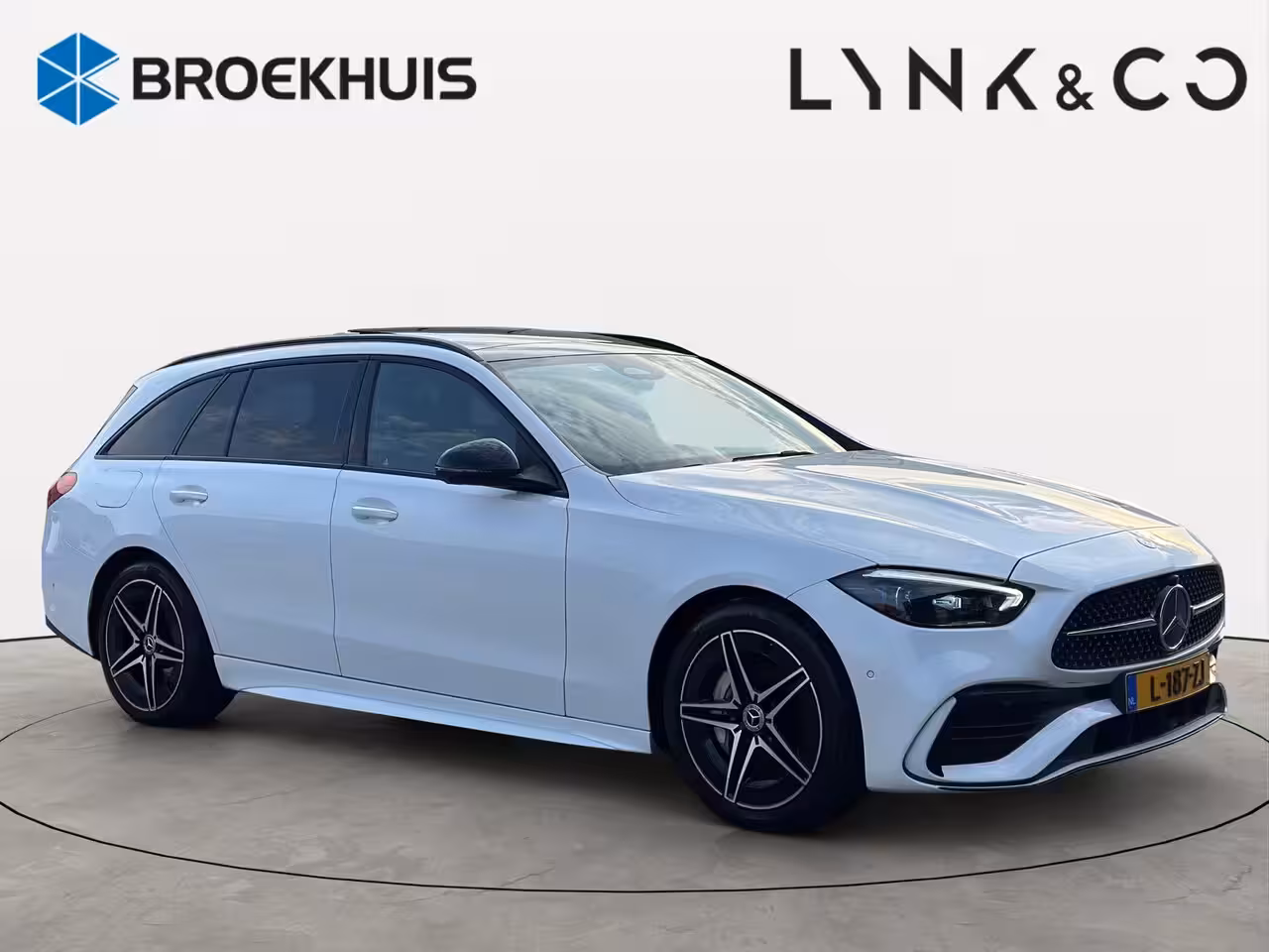 Mercedes-Benz C-klasse Estate 200 Launch Edition AMG Line | 360 Camera | Panoramadak | Adapt. Cruise | Apple Carplay/And