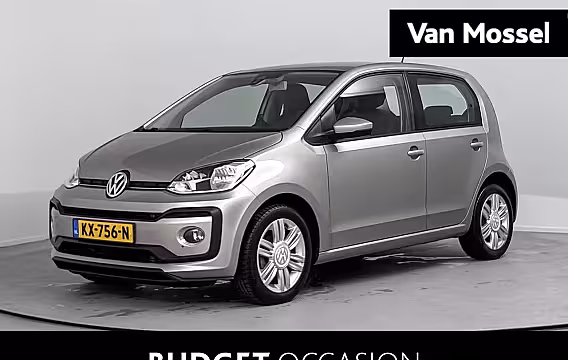 Volkswagen Up! 1.0 TSI BMT high up | 90 PK | 5-deurs | Origineel Nederlands Voertuig | Lederen bekleding