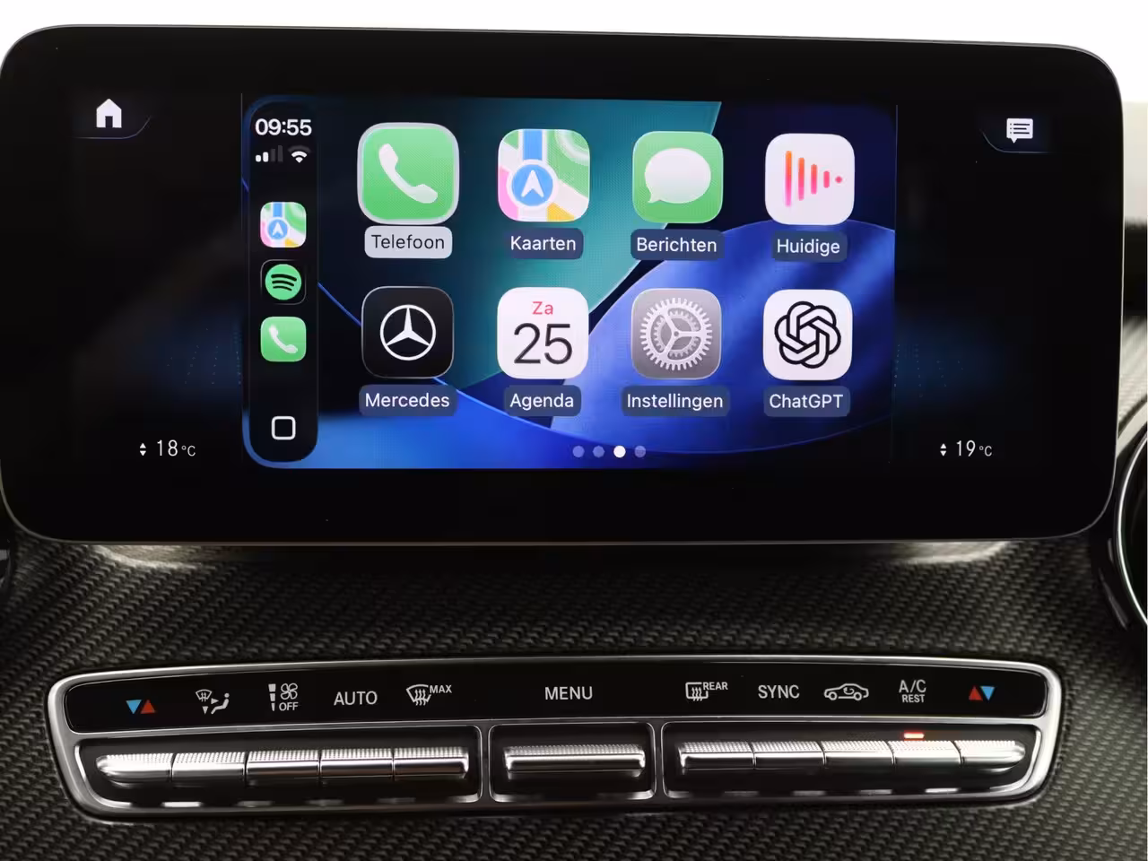 Mercedes-Benz V-klasse 300d Extra Lang DC AMG Memory, Distronic, Trekhaak, Burmester
