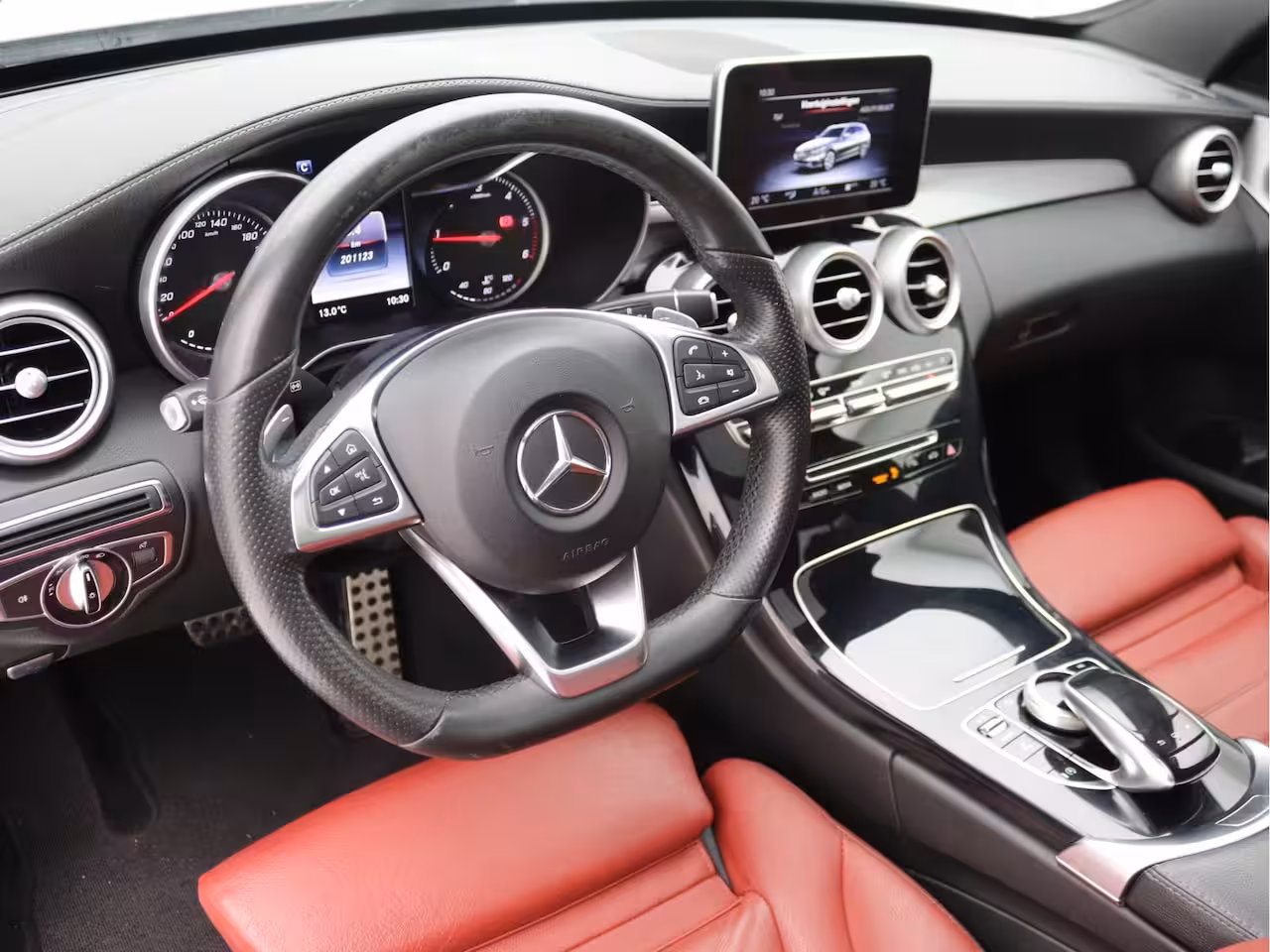 Mercedes-Benz C-klasse Estate 200 CDI AMG Pano, Trekhaak, Stoelverwarming, Cruisecontrol