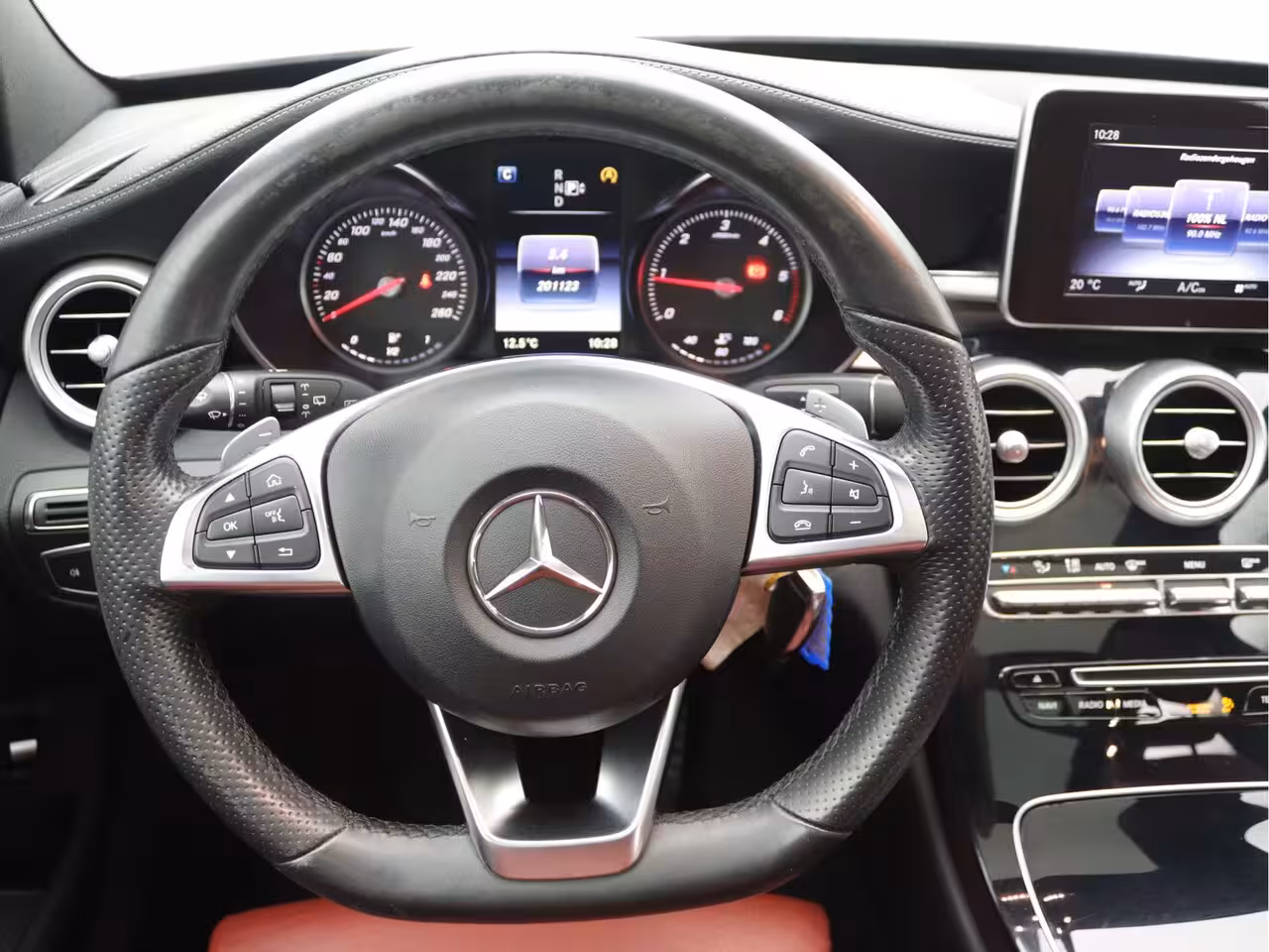 Mercedes-Benz C-klasse Estate 200 CDI AMG Pano, Trekhaak, Stoelverwarming, Cruisecontrol