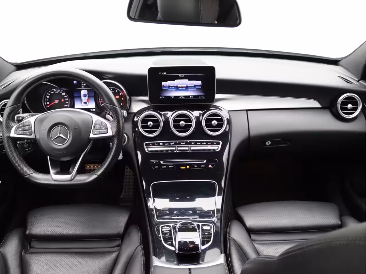 Mercedes-Benz C-klasse 180 AMG Airco, Cruisecontrol, Stoelverwarming