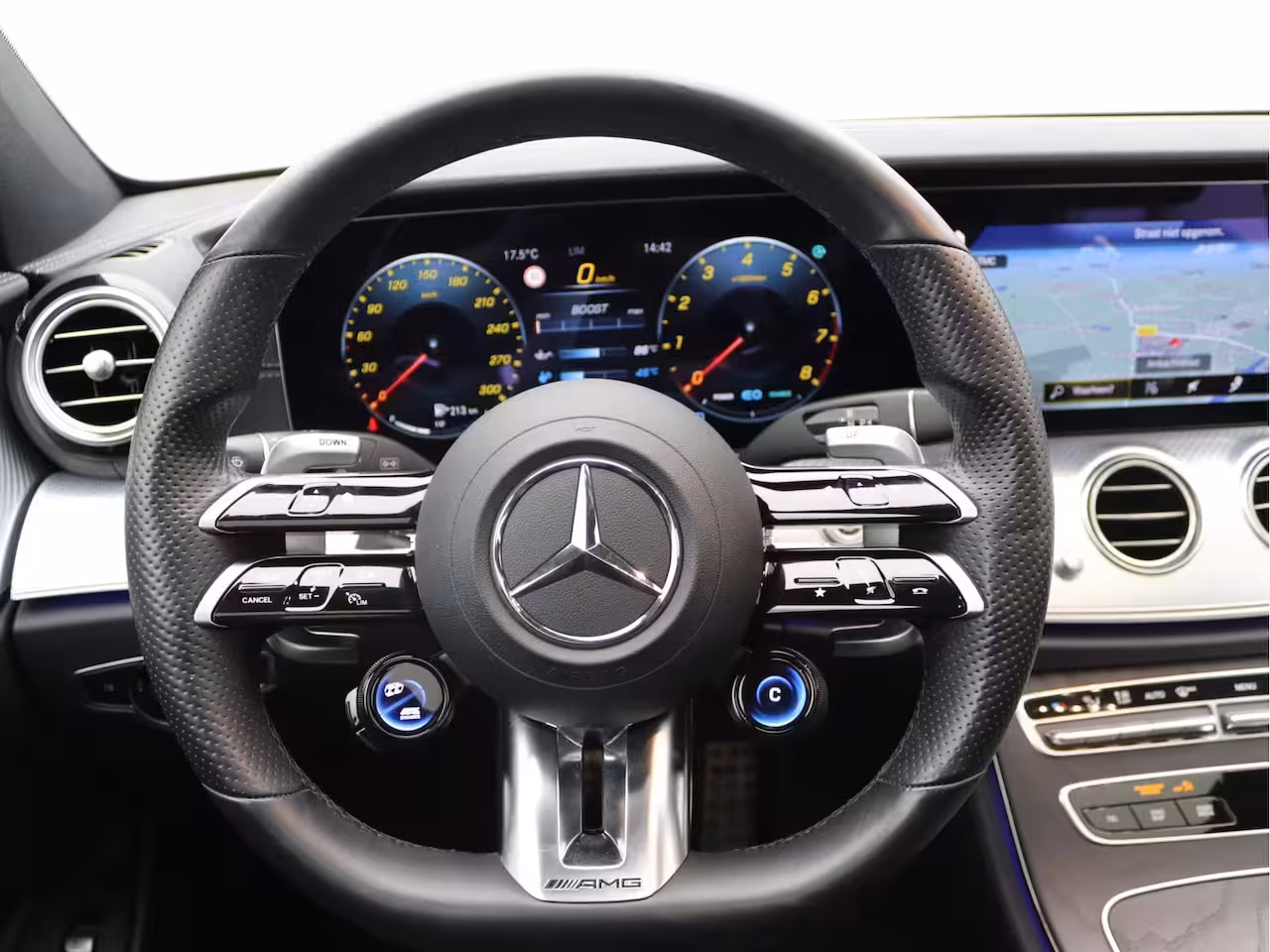 Mercedes-Benz E-klasse Estate AMG 53 4MATIC Pano, Airmatic, Distronic, Trekhaak, Massage