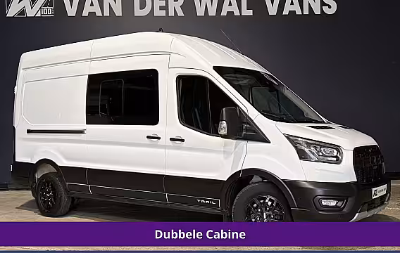 Ford Transit 2.0 TDCI 131pk L3H3 Dubbele Cabine Euro6 Inrichting Airco | 6-Zits | Camera | Apple Carpla