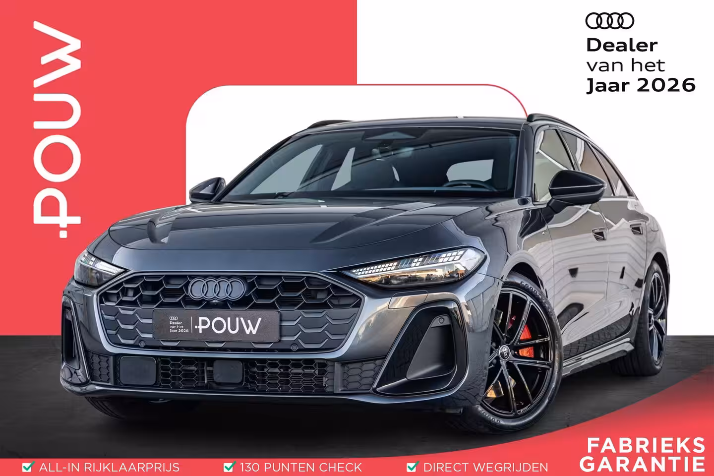 Audi A5 Avant 2.0 e-hybrid 367pk quattro S edition Competition | Trekhaak | B&O Audio | Winterpakket