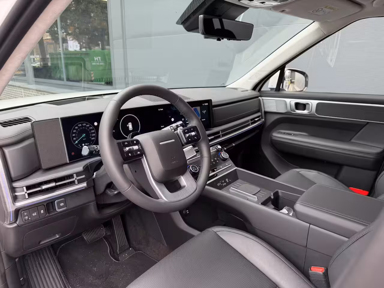 Hyundai Santa Fe 1.6 T-GDI HEV Premium 7p / Nieuw op Voorraad / Ledere Bekleding / 7 Persoons / Vol Uitgeru