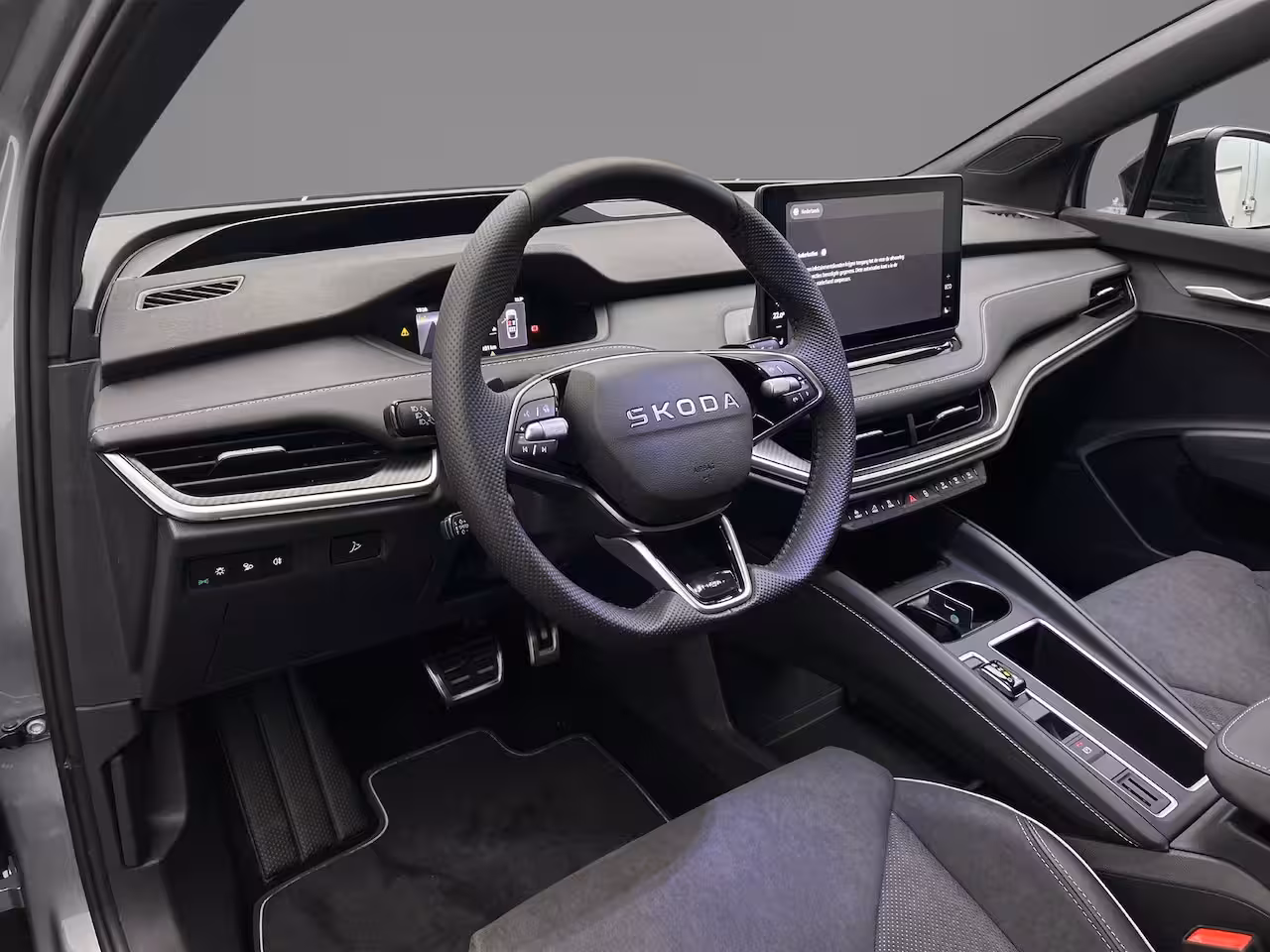Skoda Enyaq Coupé iV Elektromotor 82 kWh 286pk Sportline €56.485, - incl inruilpremie