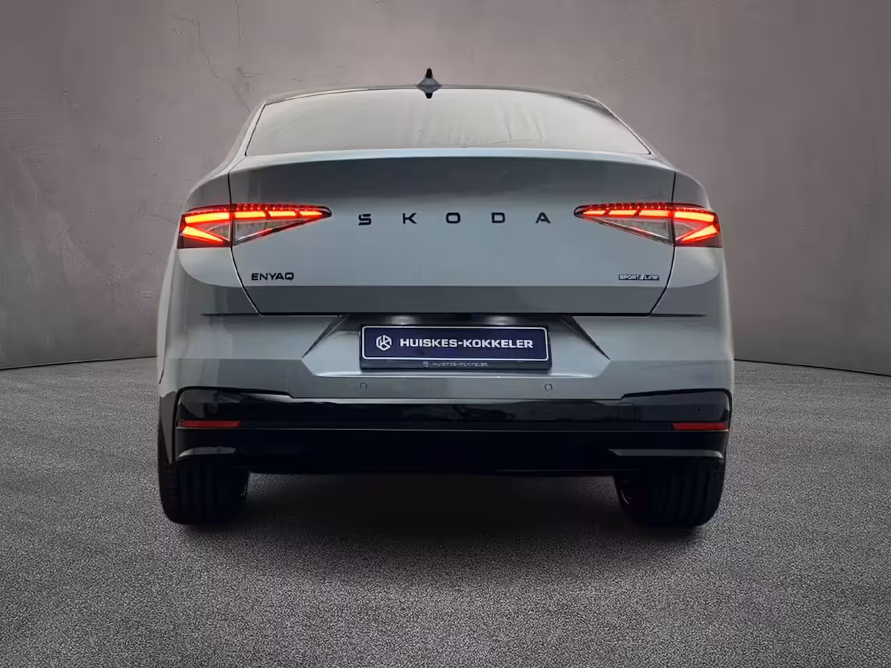 Skoda Enyaq Coupé iV Elektromotor 82 kWh 286pk Sportline €56.485, - incl inruilpremie