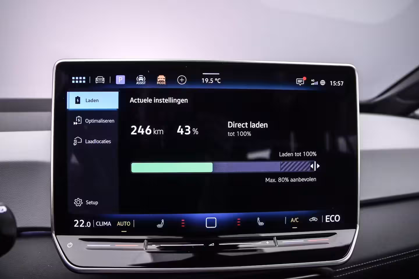 Volkswagen ID.3 Pro S Business 79 kWh 230pk Automaat Steunhaak, Warmtepomp, Panoramadak, Black Style, Adap