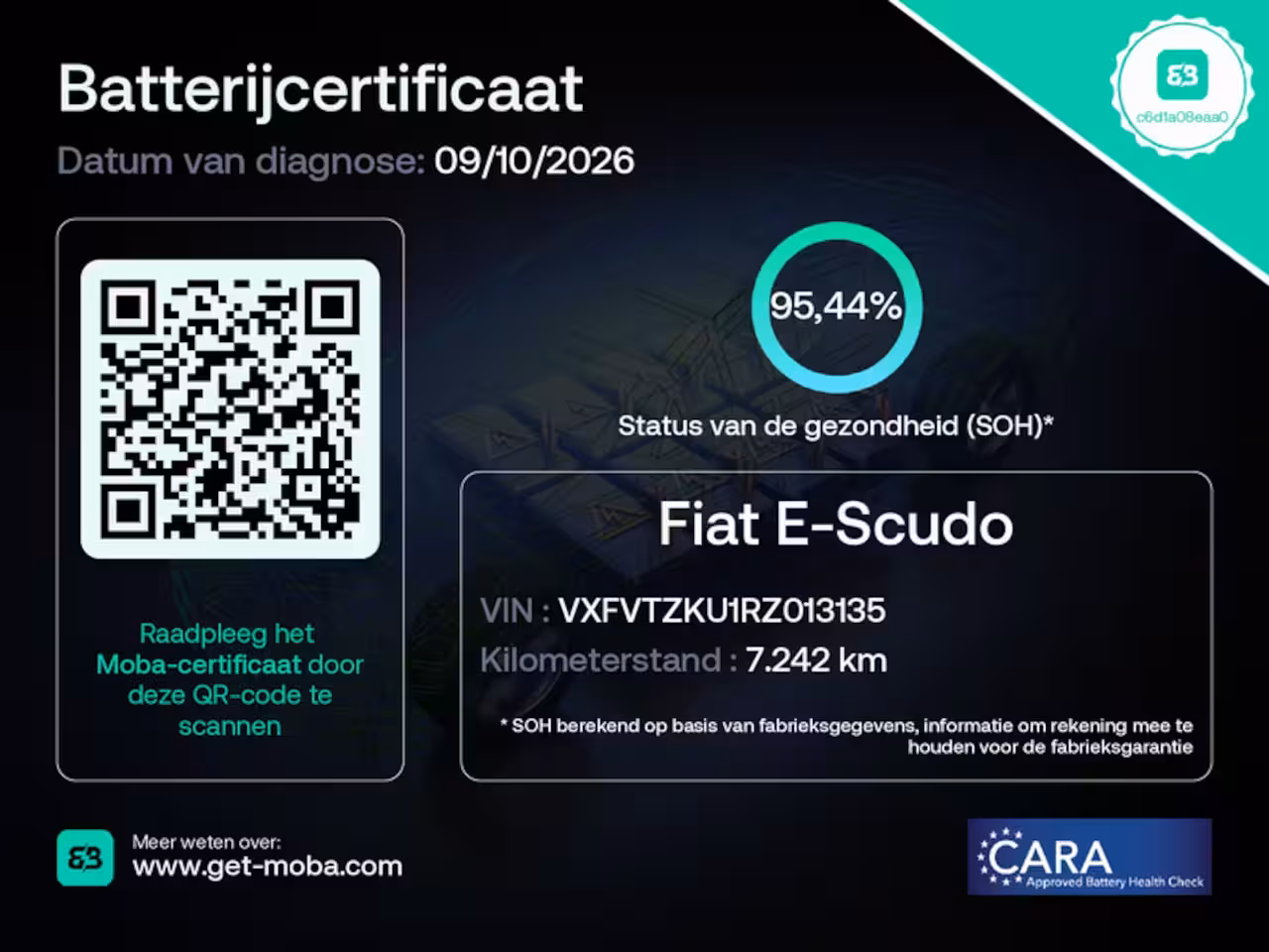 Fiat E-Scudo L3 75 kWh SoH 95% | tot 8 jaar garantie | CAMERA | DRAADLOOS CARPLAY | BETIMMERING | LED |