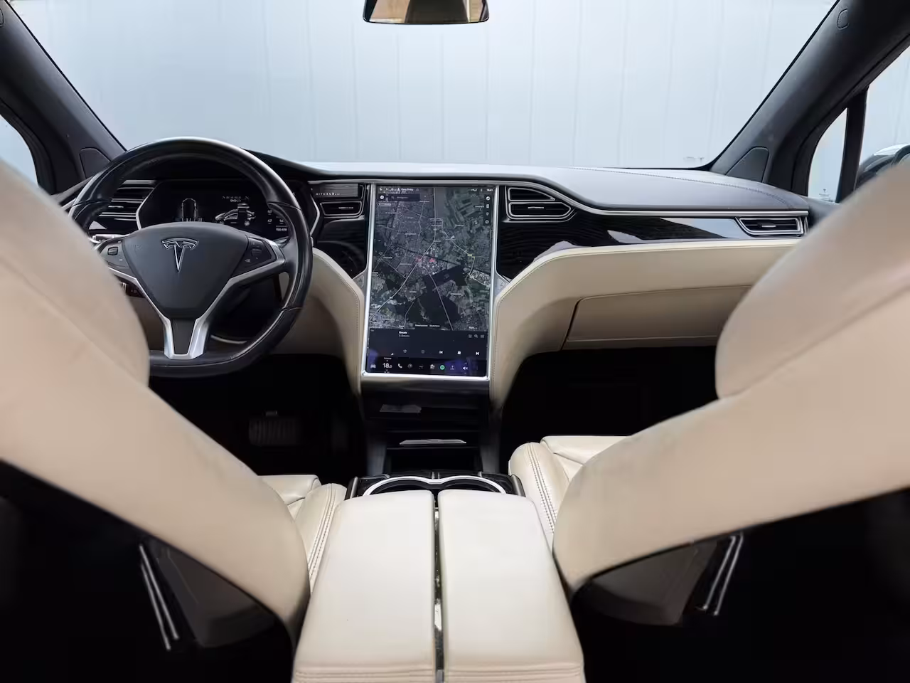 Tesla Model X 90D 7P Autopilot NAP Luchtvering Night pakket
