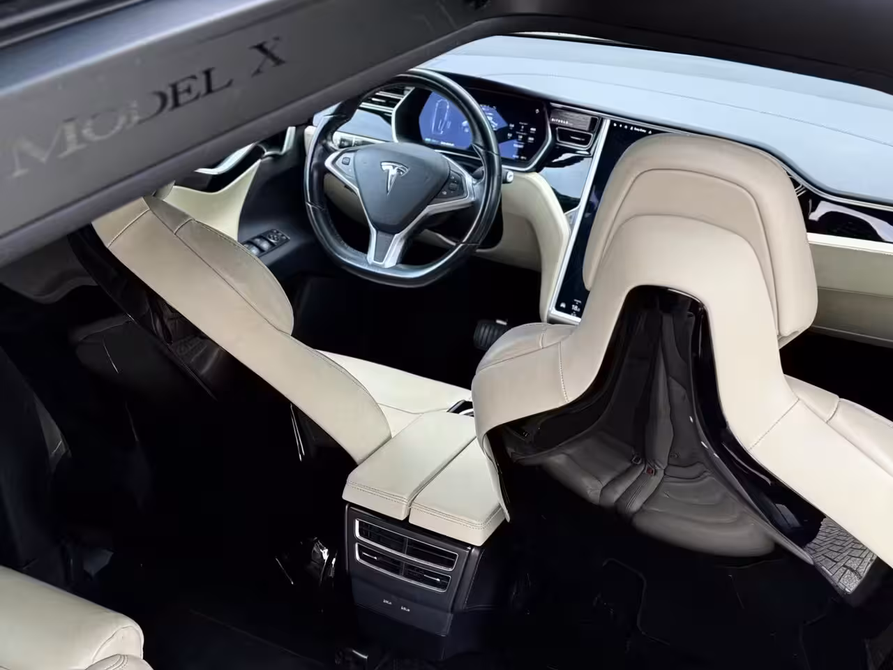 Tesla Model X 90D 7P Autopilot NAP Luchtvering Night pakket