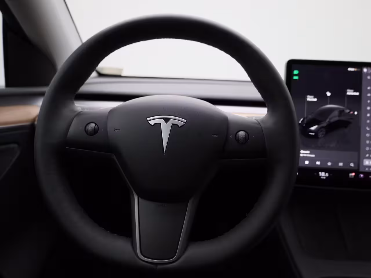 Tesla Model Y Long Range AWD 75 kWh | PANODAK | AFNEEMBARE TREKHAAK | STOEL-STUURWIELVERWARMING | LEER |