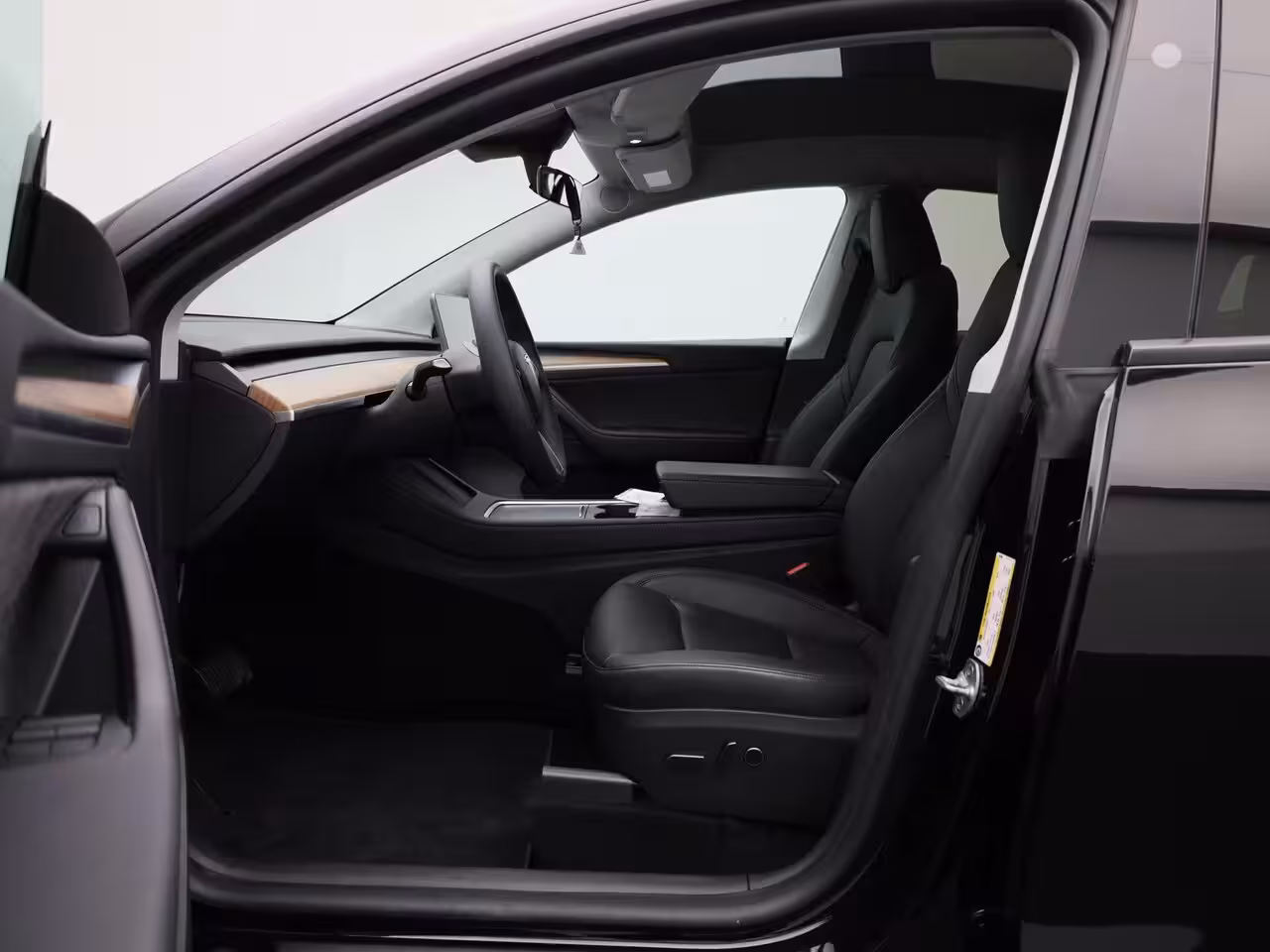Tesla Model Y Long Range AWD 75 kWh | PANODAK | AFNEEMBARE TREKHAAK | STOEL-STUURWIELVERWARMING | LEER |