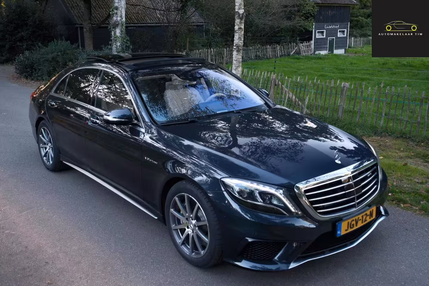 Mercedes-Benz S-klasse AMG 63 4Matic Lang Chauffeurspakket Plus | Unieke kleurencombi