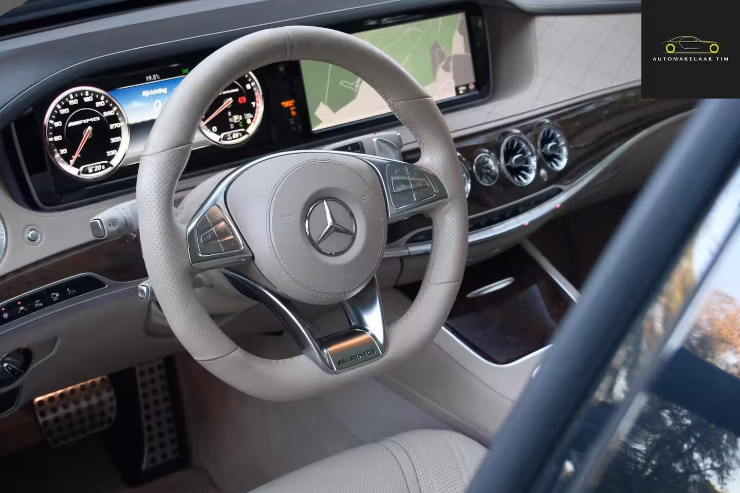 Mercedes-Benz S-klasse AMG 63 4Matic Lang Chauffeurspakket Plus | Unieke kleurencombi