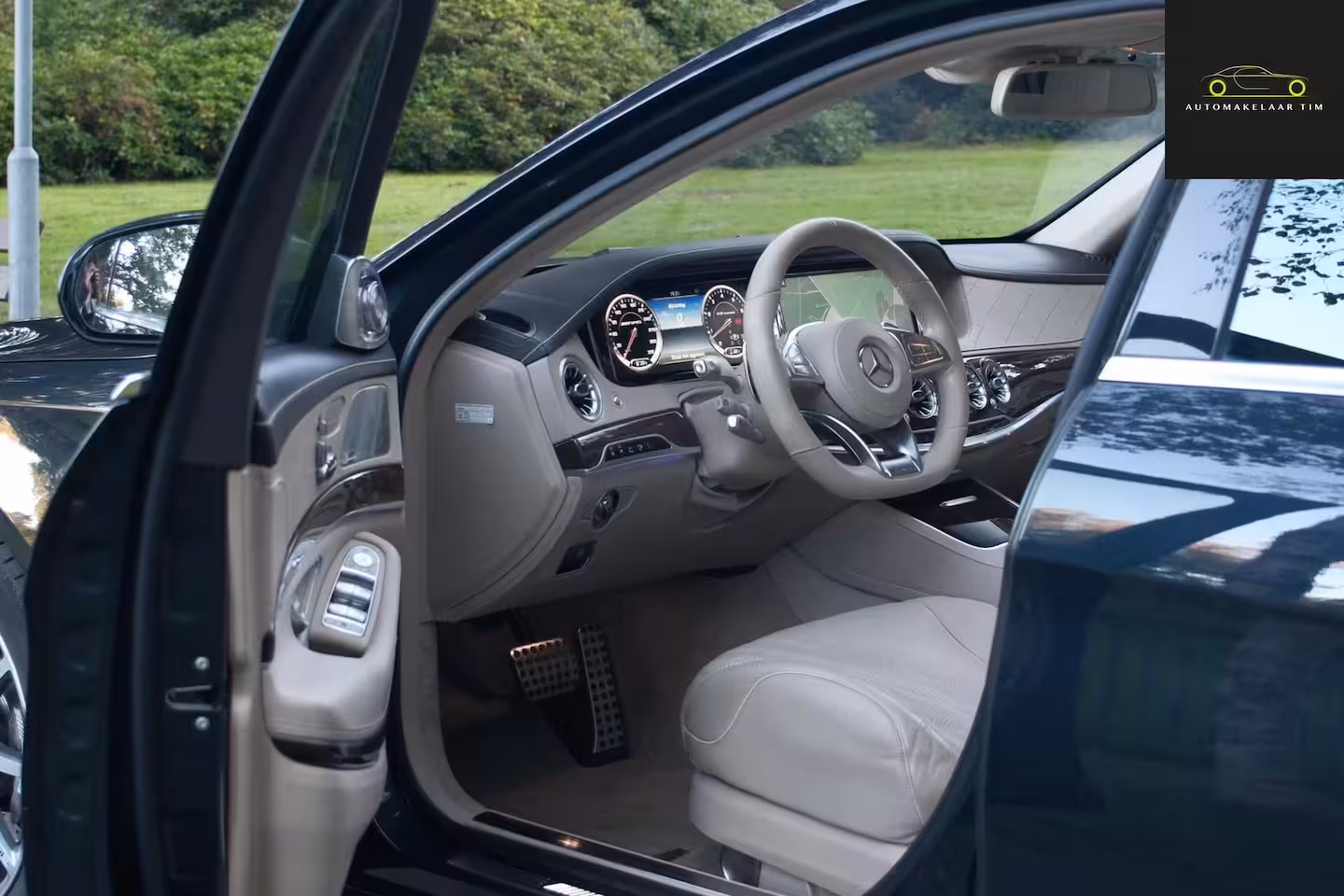 Mercedes-Benz S-klasse AMG 63 4Matic Lang Chauffeurspakket Plus | Unieke kleurencombi