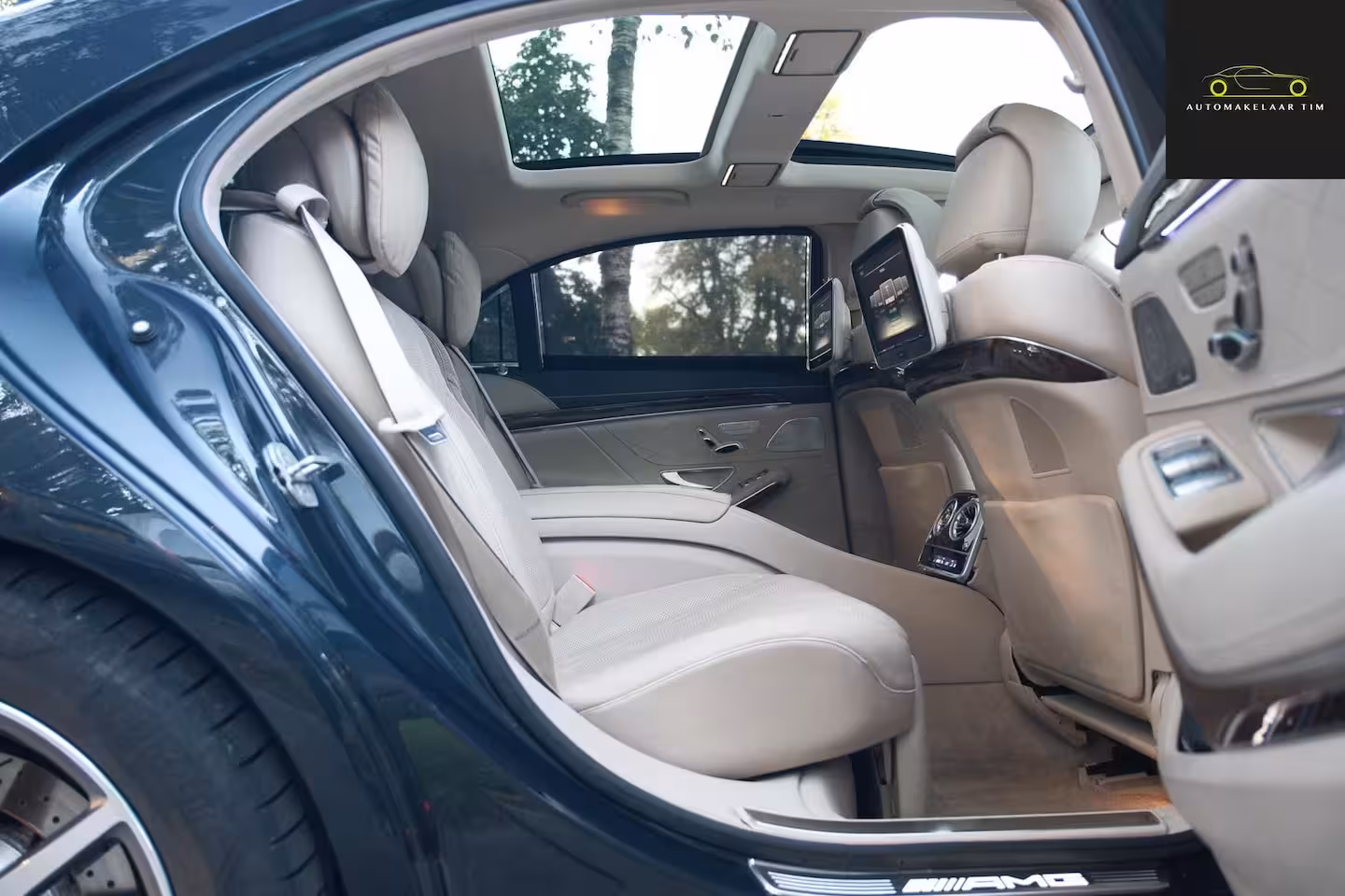 Mercedes-Benz S-klasse AMG 63 4Matic Lang Chauffeurspakket Plus | Unieke kleurencombi