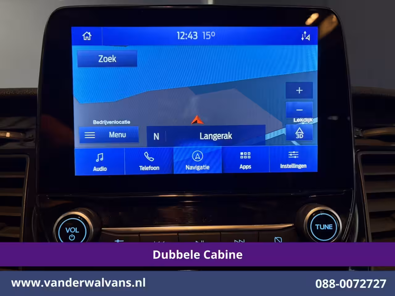 Ford Transit 2.0 TDCI 131pk L3H3 Dubbele Cabine Euro6 Inrichting Airco | 6-Zits | Camera | Apple Carpla