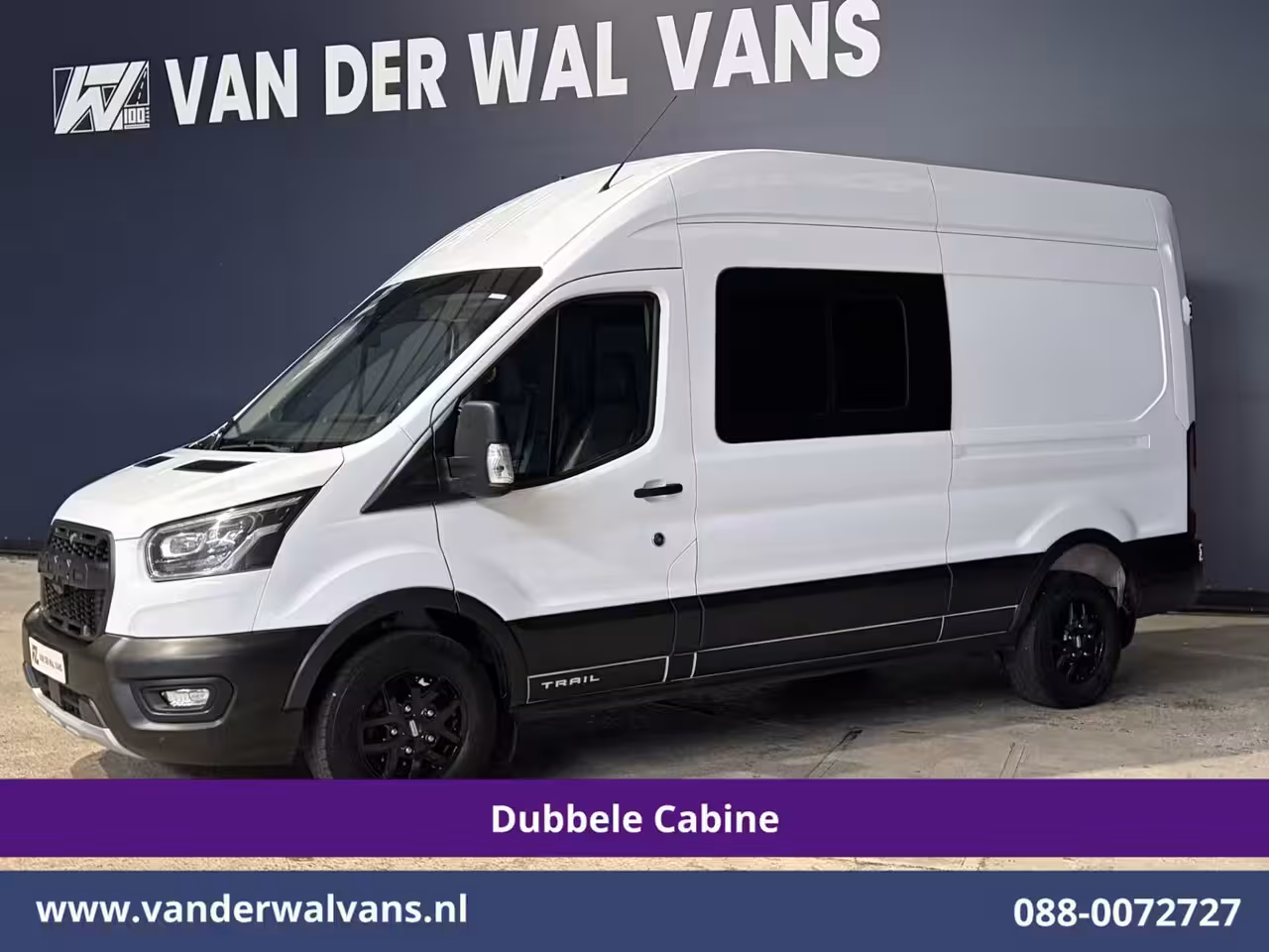 Ford Transit 2.0 TDCI 131pk L3H3 Dubbele Cabine Euro6 Inrichting Airco | 6-Zits | Camera | Apple Carpla