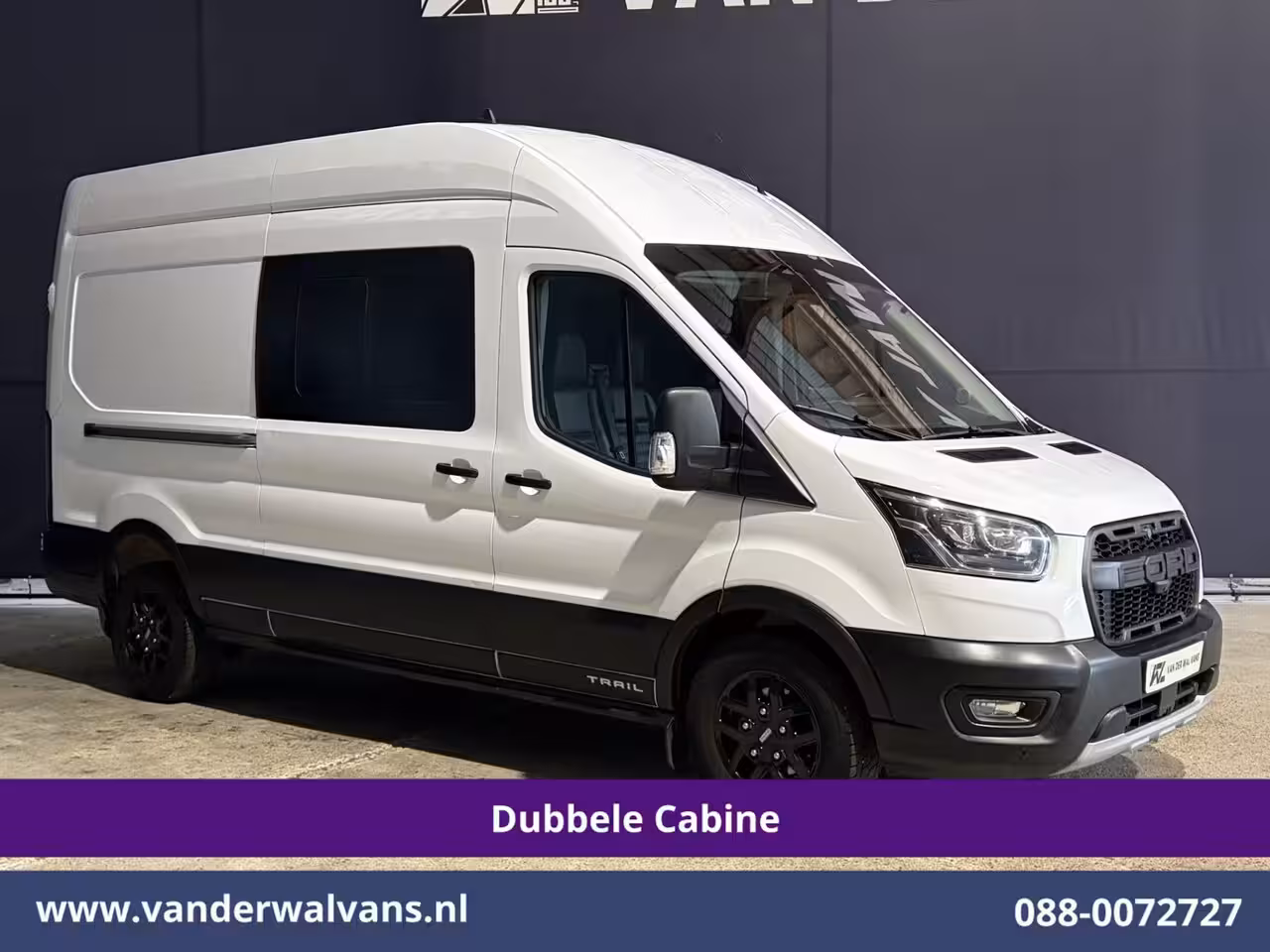 Ford Transit 2.0 TDCI 131pk L3H3 Dubbele Cabine Euro6 Inrichting Airco | 6-Zits | Camera | Apple Carpla