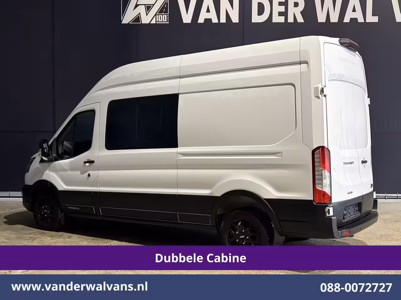 Ford Transit 2.0 TDCI 131pk L3H3 Dubbele Cabine Euro6 Inrichting Airco | 6-Zits | Camera | Apple Carpla
