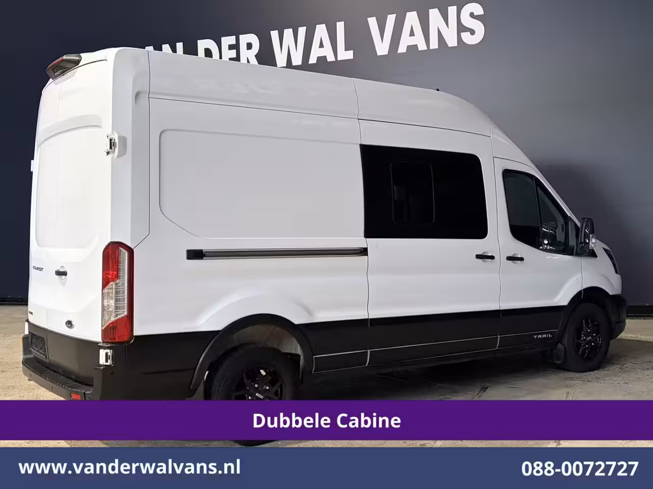 Ford Transit 2.0 TDCI 131pk L3H3 Dubbele Cabine Euro6 Inrichting Airco | 6-Zits | Camera | Apple Carpla